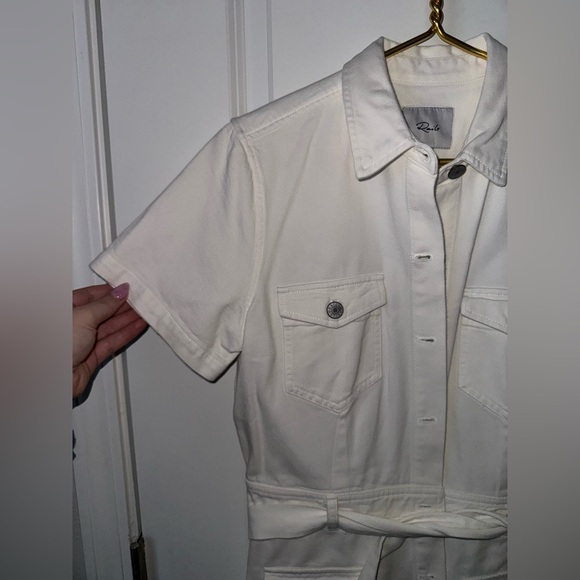 Rails | Danica White Denim Dress - Picture 5 of 6